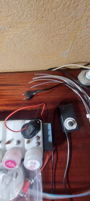 СНПЧ  Комплект системи подачі чорнил з мішаним білого чорнила для DTF