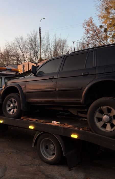 Mitsubishi Pajero Sport після ДТП