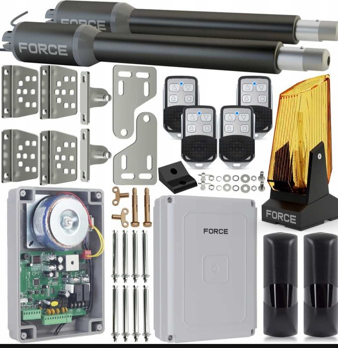 Sprzedaż i montaż  napędów do bram skrzydłowych i przesuwnych