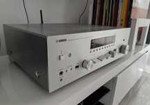 Amplituner Yamaha R-N803D + Kolumny Kef Q950