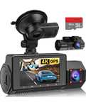 Kamera  wideorejestrator  jazdy Abask GPS 4K +