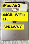 Apple iPad Air 2 64 GB – Wi-Fi + LTE (A1567) – Sprawny, z ładowarką