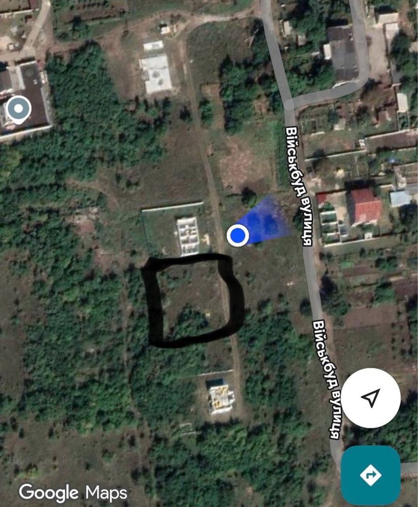 Продам срочно участок в военном городке