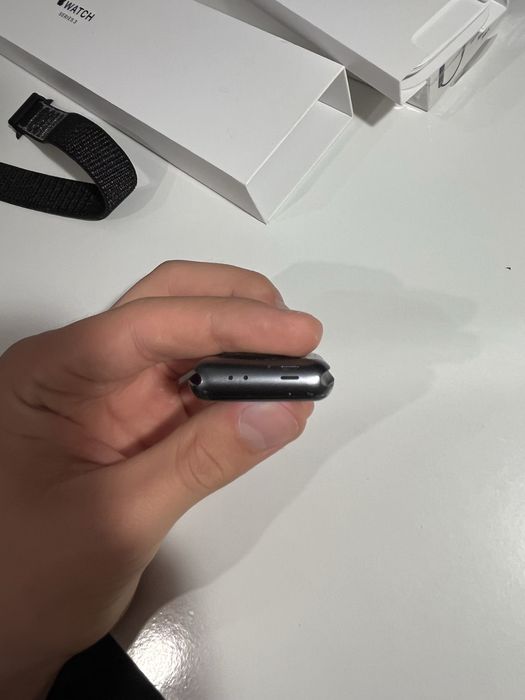 Apple watch series 3 38mm srebrny