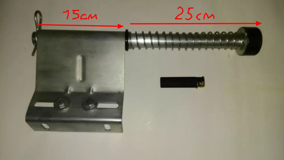 Амортизатор пружинный, демпфер,  упор бампер ограничитель для ворот