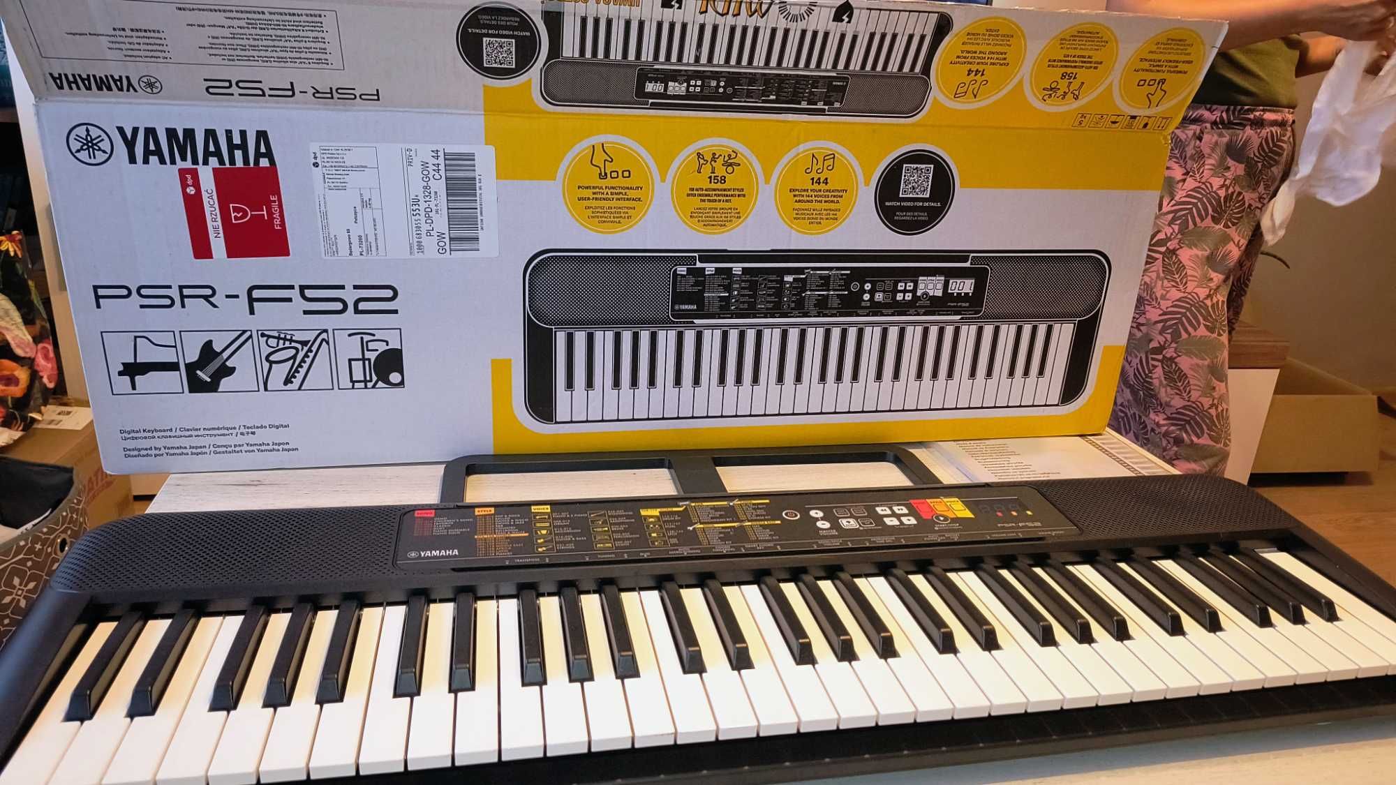 Keyboard Yamaha PSR-F52 stan bardzo dobry