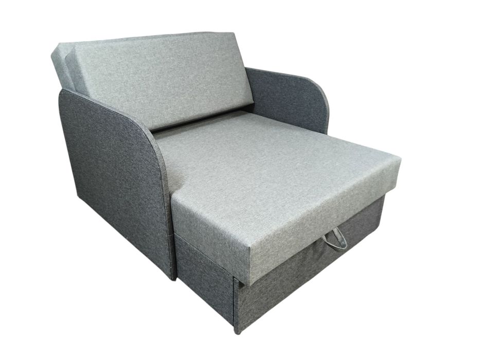 Sofa fotel rozkładany dla dzieci dwa boki