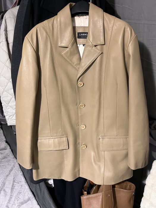 Жакет шкіряний,розмір xl