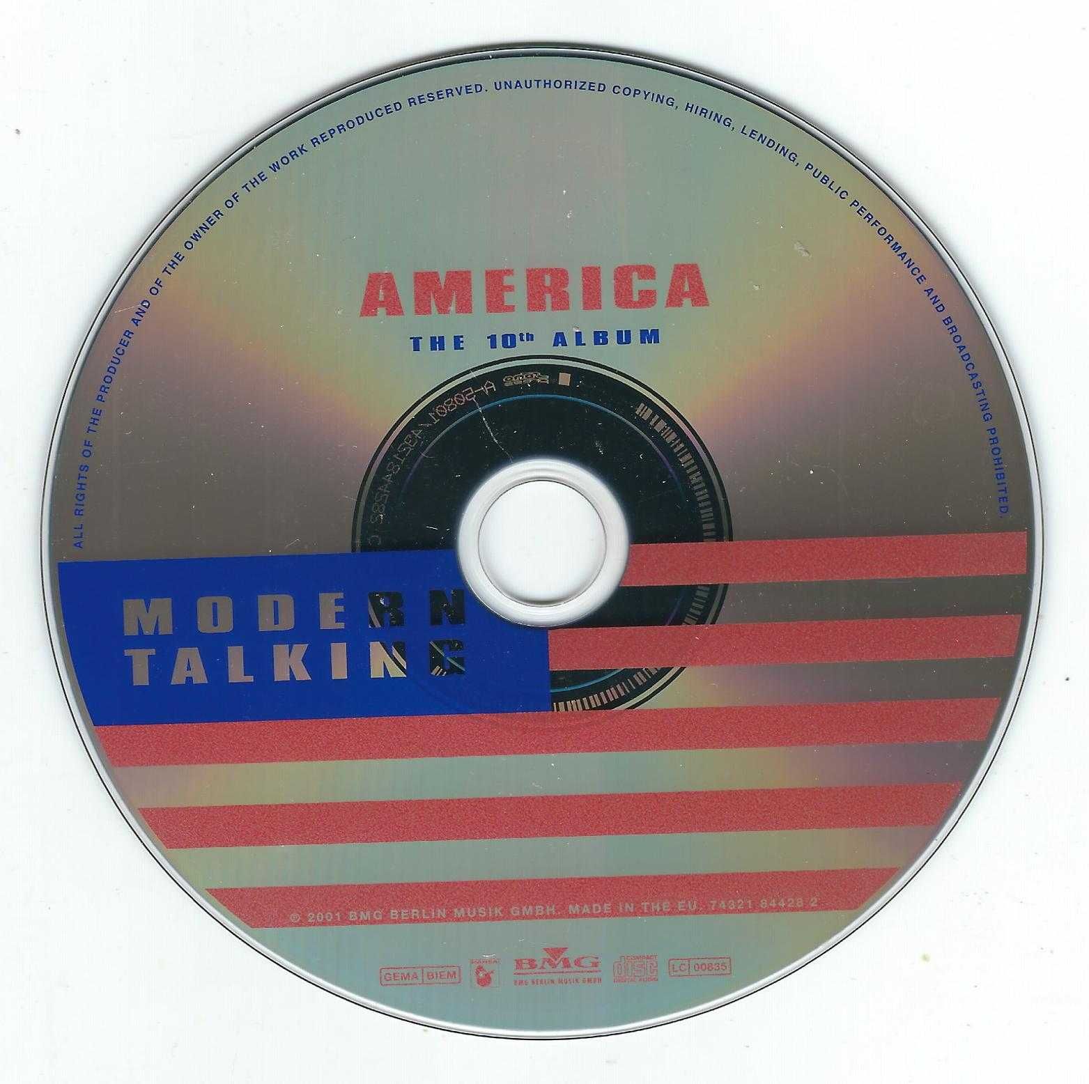 CD Modern Talking - America - The 10th Album (2001) (Hansa)