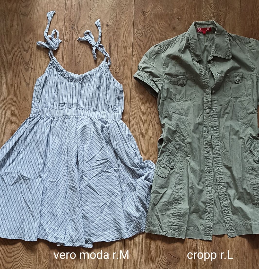 Sukienka cropp, h&m, vero moda, amisu, lemioniade r.S