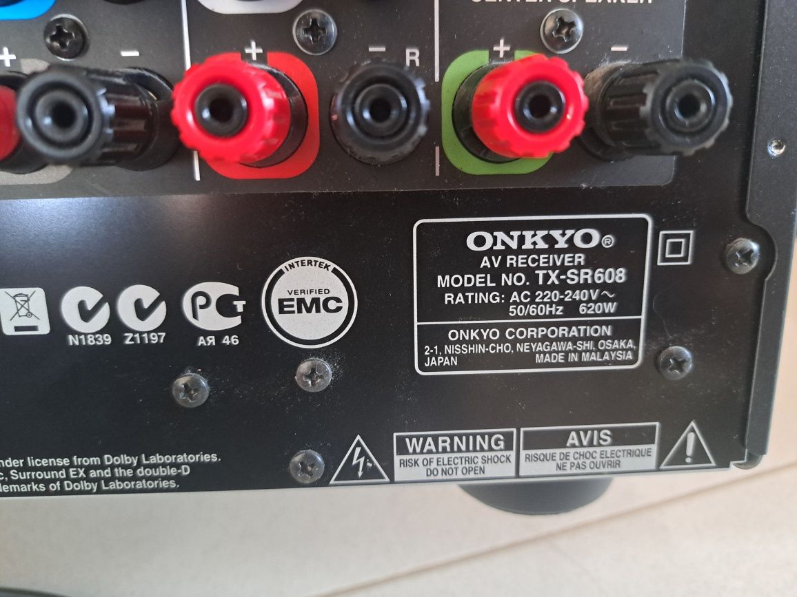 Amplituner wzmacniacz onkyo TX-SR608 TX SR608