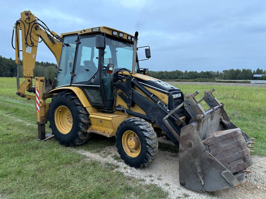 Cat 432d premier joystik caterpillar koparko-ładowarka