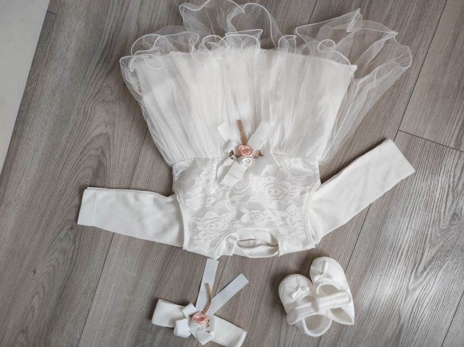 Nowa sukienka na chrzest