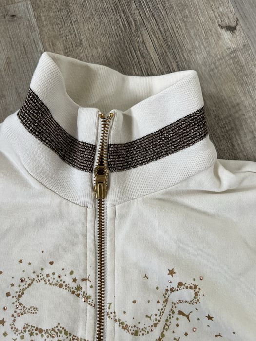 Kremowa bawelniana bluza Puma rozmiar s