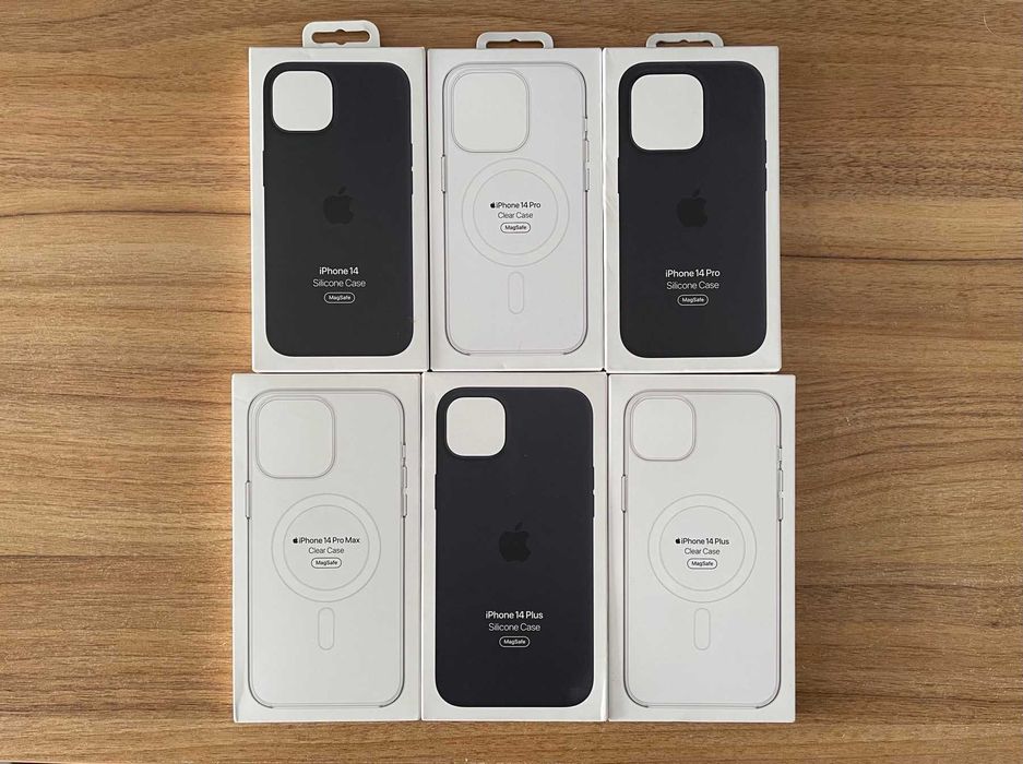 Чохол iPhone 14/15 (Pro/Max/Plus) - Silicone/Clear Case (Оригінал)