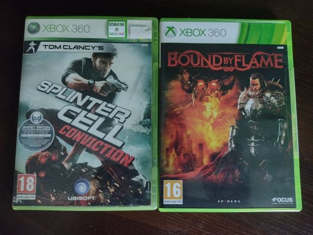 Bound by flame & Splinter cell conviction Xbox 360/one