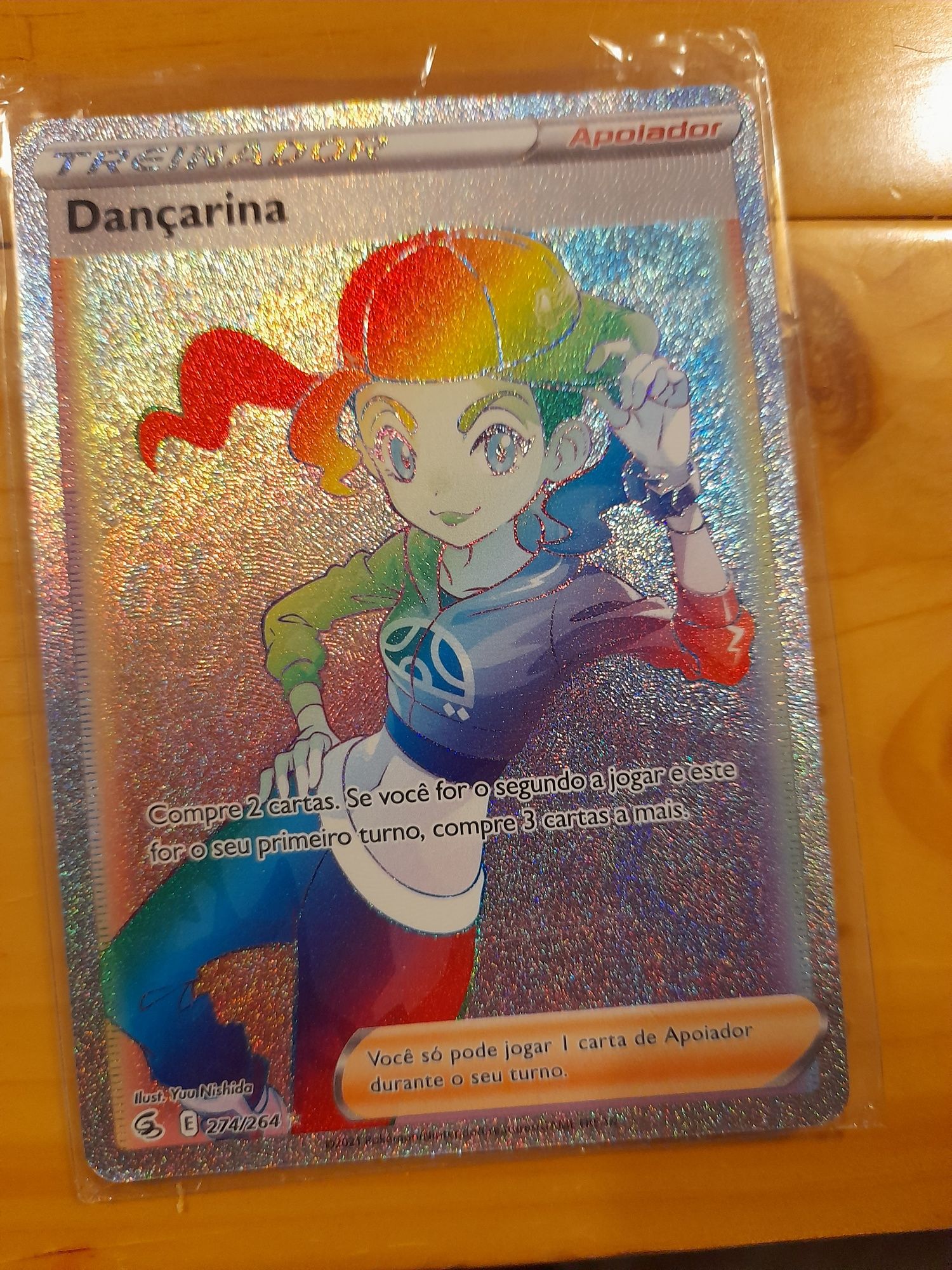 Carta pokemon "dançarina "