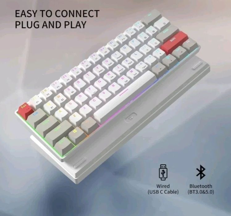 Newmen GM610 60% bezprzewodowa klawiatura mechaniczna