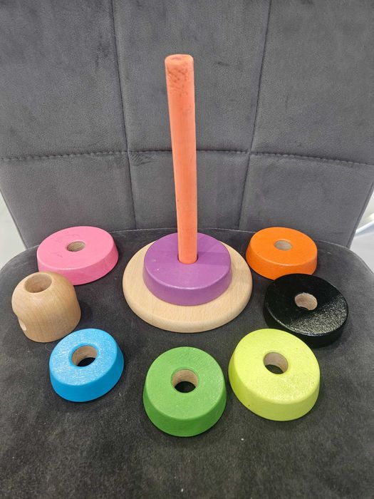 Interaktywna kostka labirynt klocki sorter plus gratis