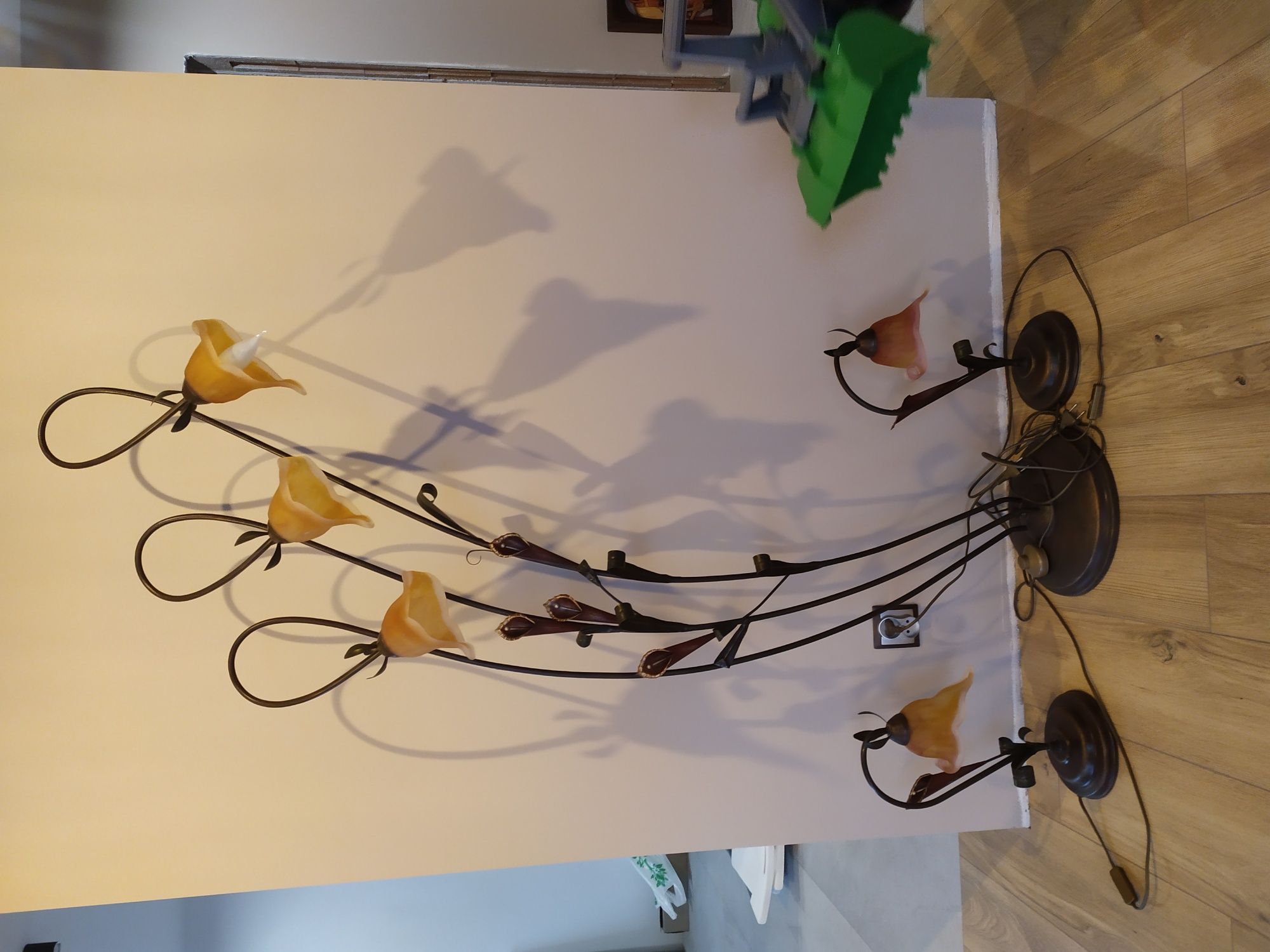 Komplet ekskluzywnych lamp, gwint E14 stan bdb