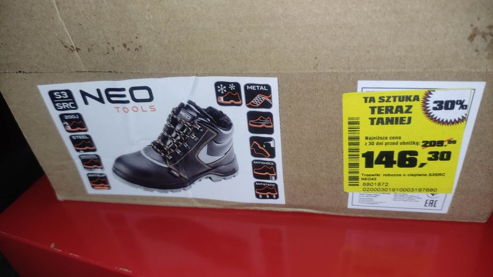 Buty robocze neo srsc3 42