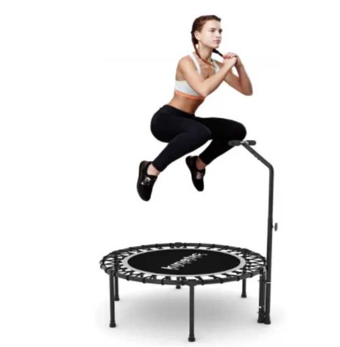 Trampolina fitness 102 cm z uchwytem