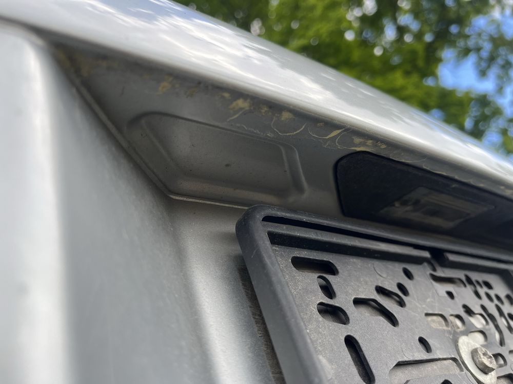 AUDI A4 S4 B6 AVANT kombi klapa bagażnika LY7W srebrna szyba części