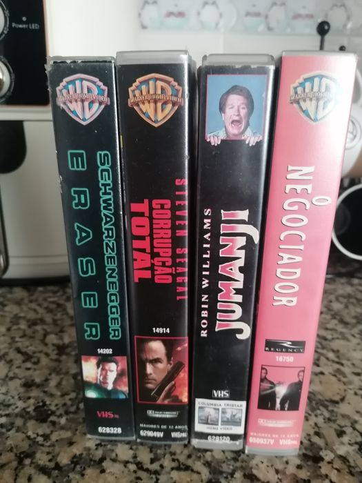 Filmes em VHS...
