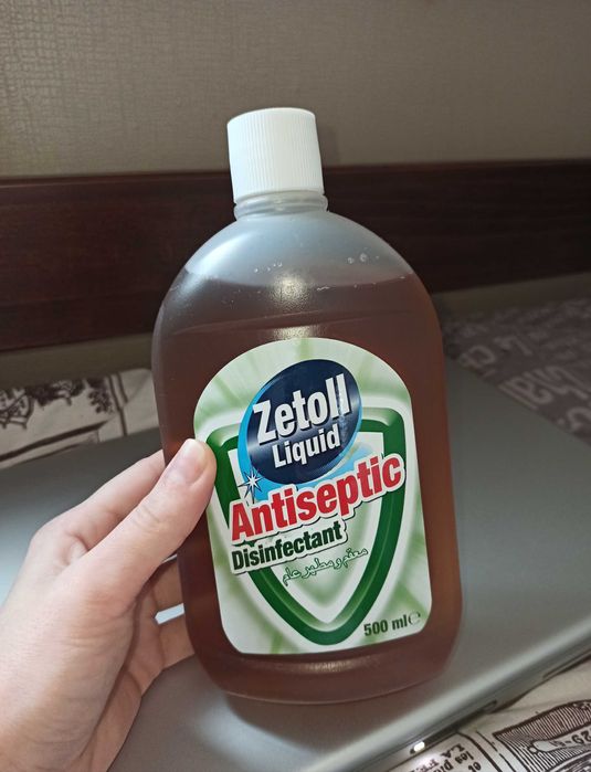 Дезинфікуючий засіб-антисептик Zetoll 500мл