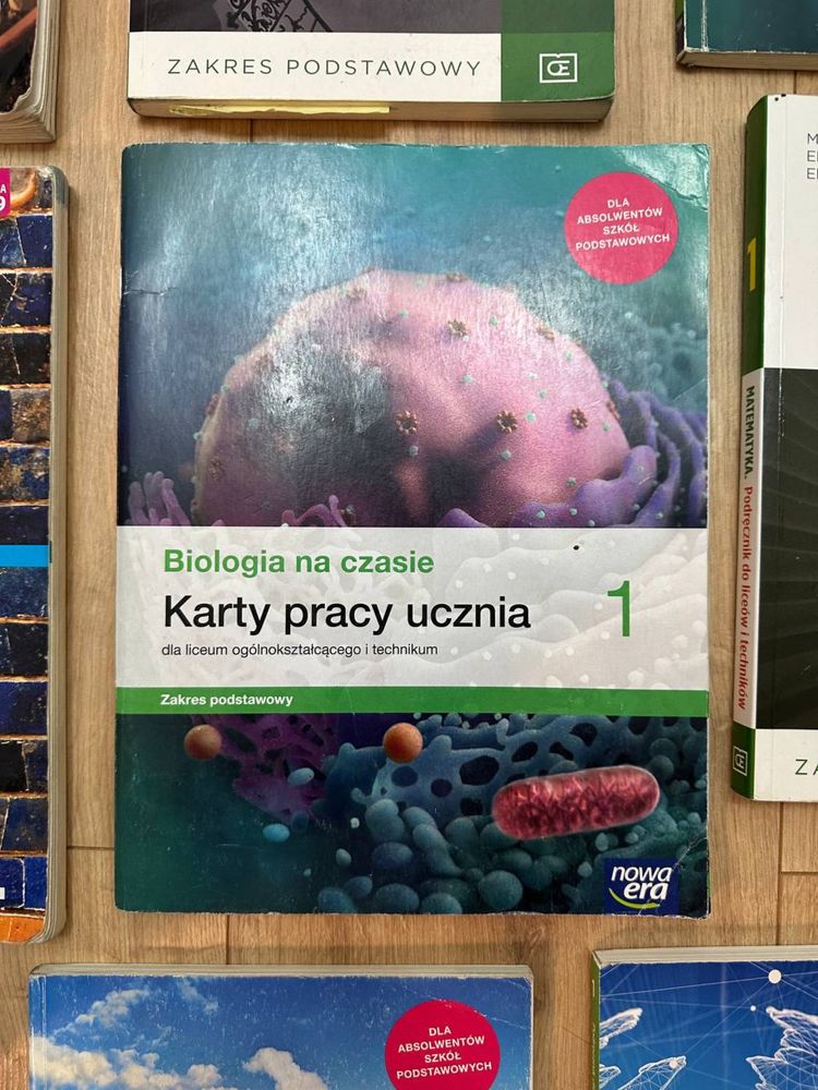 Biologia na czasie 1. Karty pracy ucznia dla liceum ogólnokształcącego