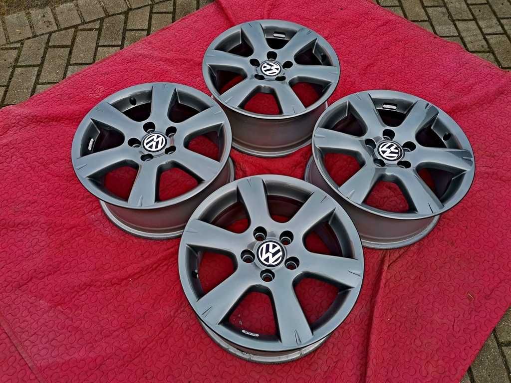 ALUFELGI 16' VW Golf Caddy Touran Passat Sharan Jetta 5x112 j.NOWE