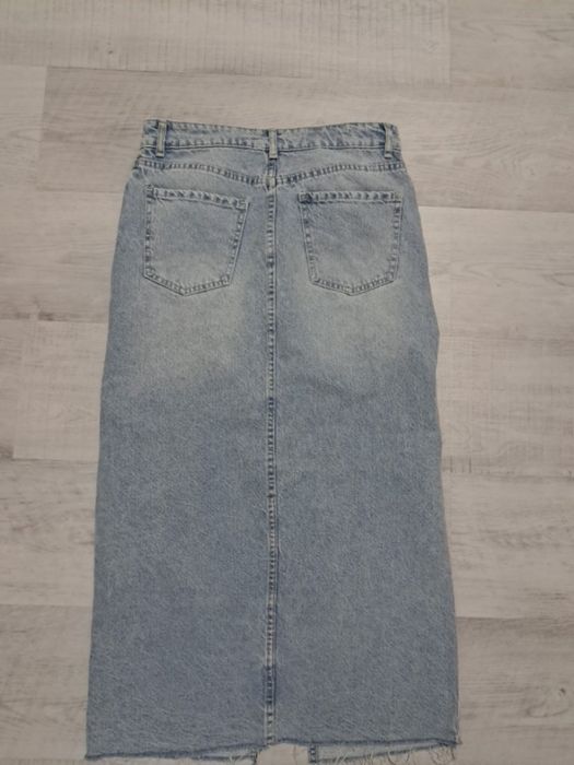 Спідниця джинсова міді