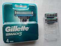 Змінні картриджі Gillette Mach3 оригінал