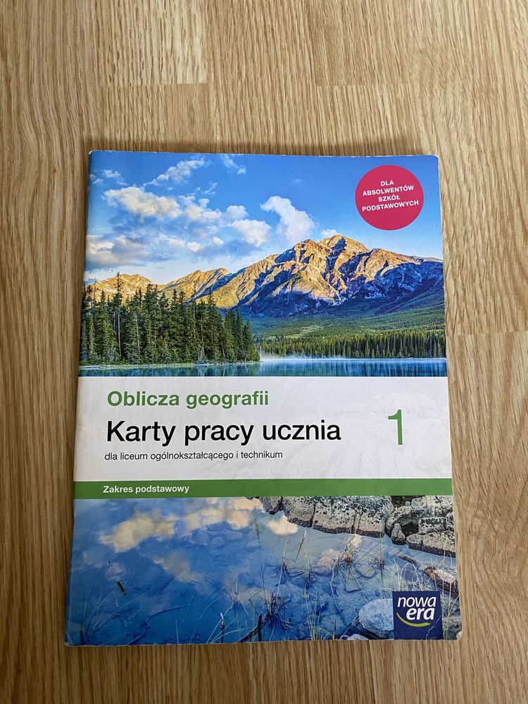 Karty pracy ucznia 1 oblicza geografii zakres podstawowy