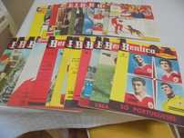Lote de 22 revistas "O Benfica Ilustrado" anos 50-60 - Rara