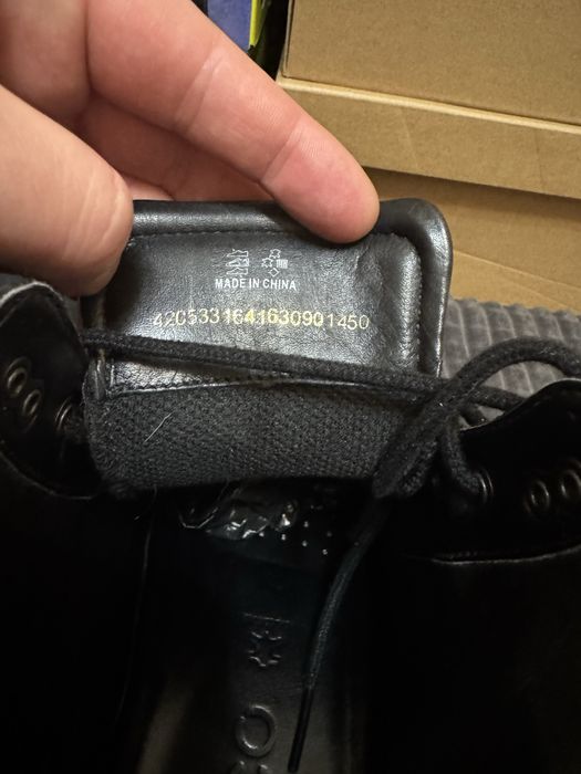 Чоловічі черевики ECCO 42,5(27,5см) натуральна шкіра