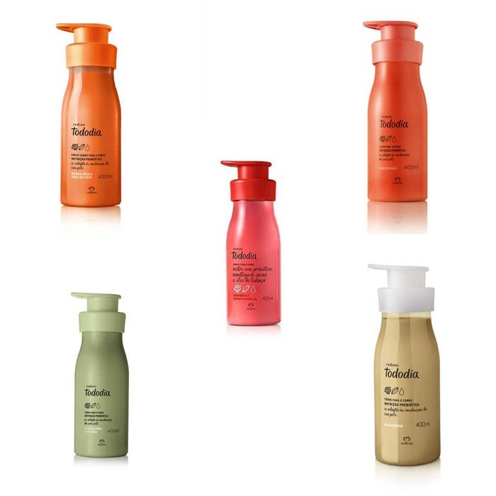 Creme Hidratante Tododia Natura (fragrâncias)