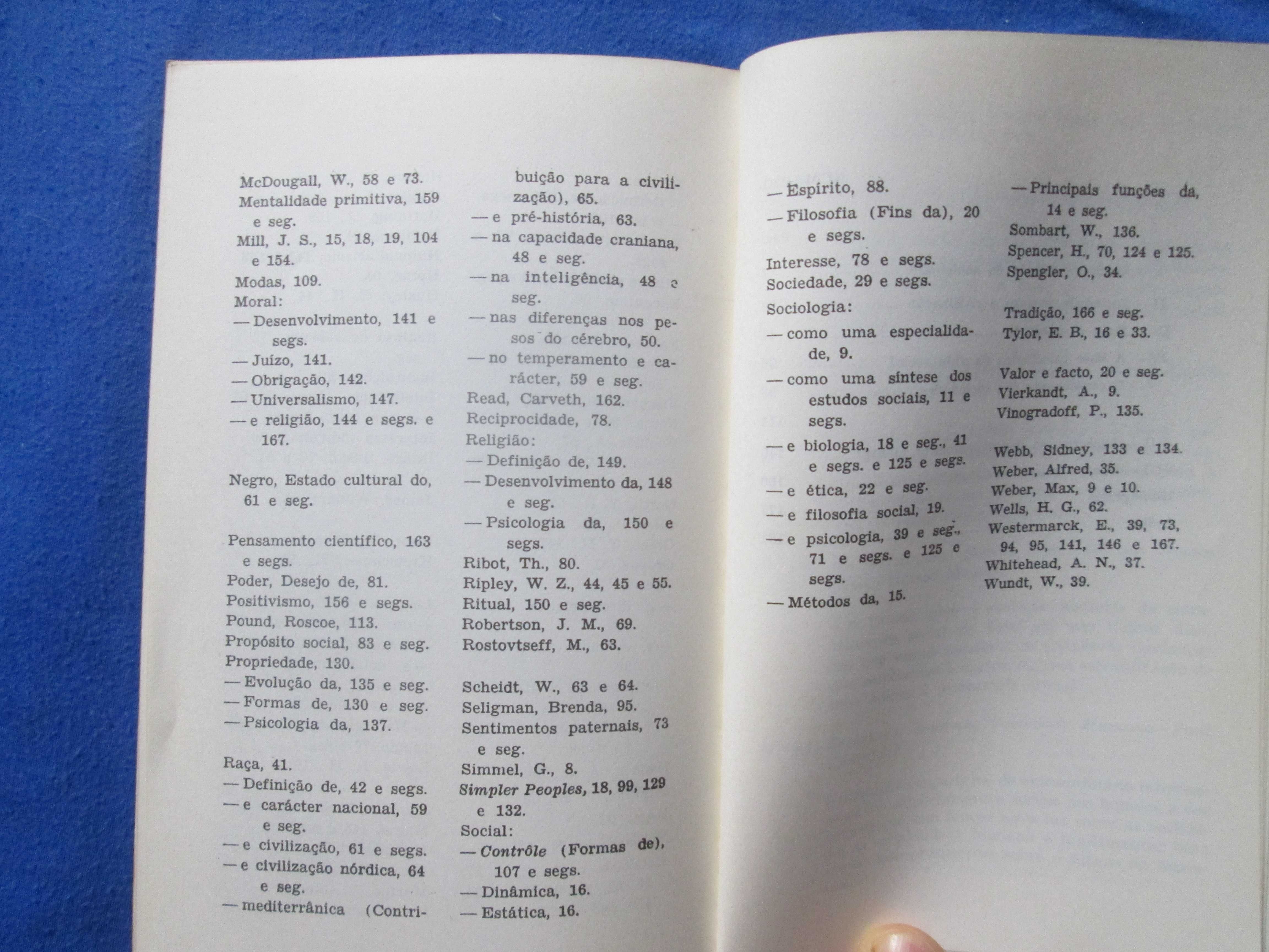 Introdução à Sociologia, de Morris Ginsberg