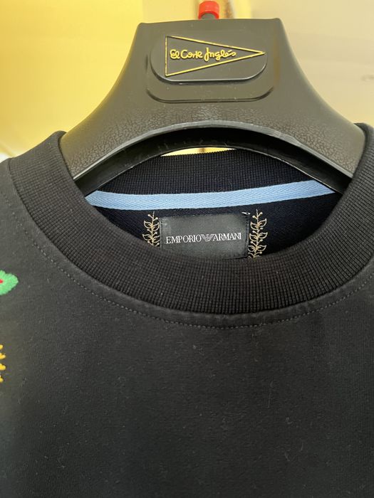 Sweat Emporio Armani mulher bordada