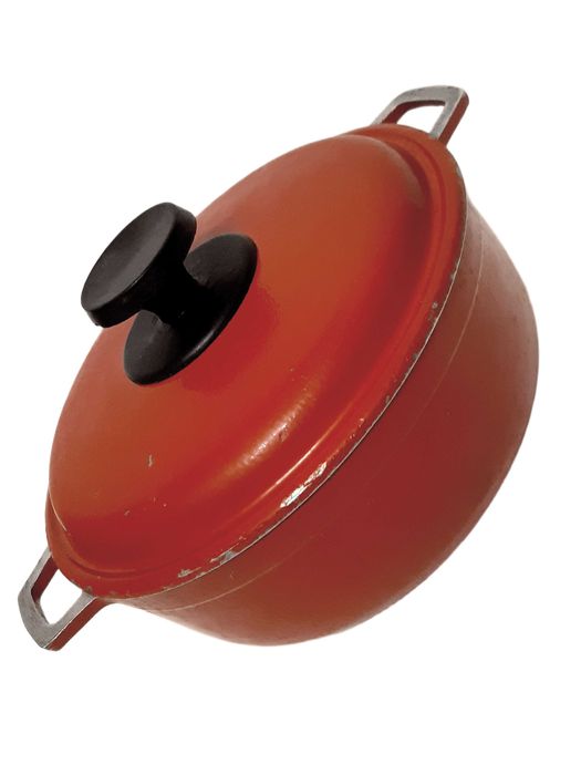 1.4 л Жаровня, кастрюля, винтажный казанок из толстого алюминия