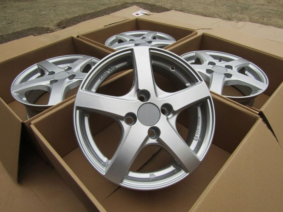 4x Felgi 14 Toyota Aigo I II Citroen C1 I II Peugeot 107 108 Alutec Germany