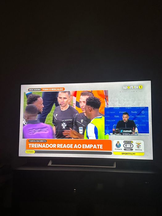 Tv Hisense 55” Avariada