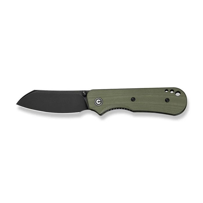 Nóż składany Civivi Crabby OD Green G10, Black Stonewashed 14C28N by