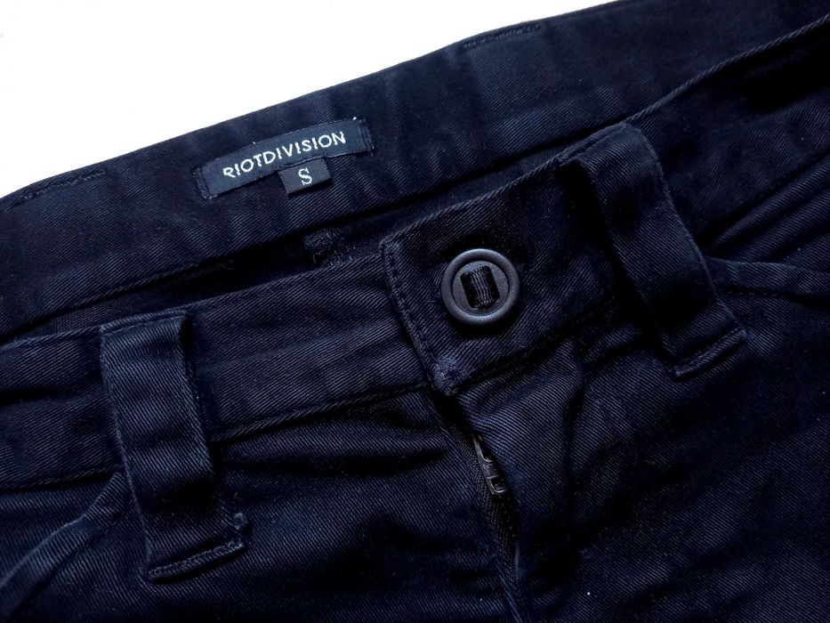 Riot Division 2 Pockets Zipped Heavy Cotton Pants