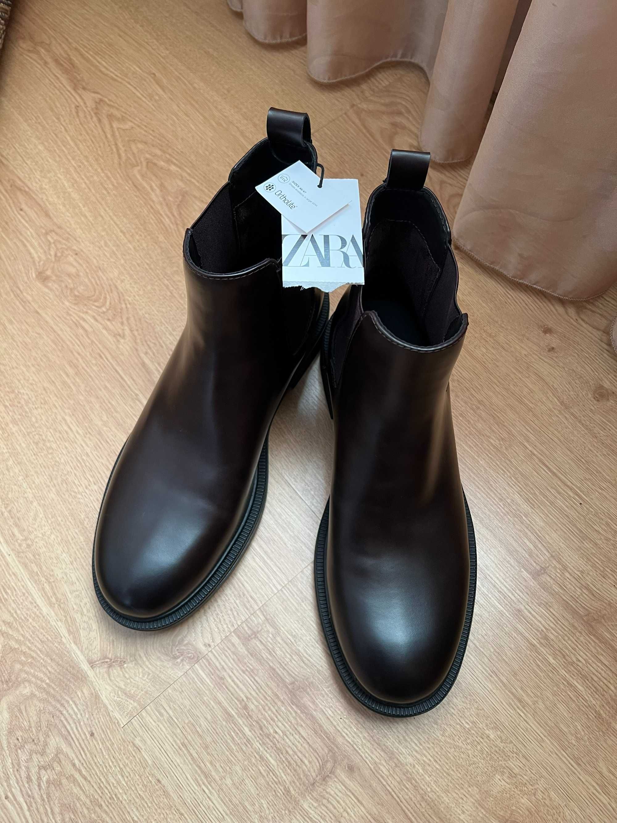 Чоловічі черевики челсі Zara 43