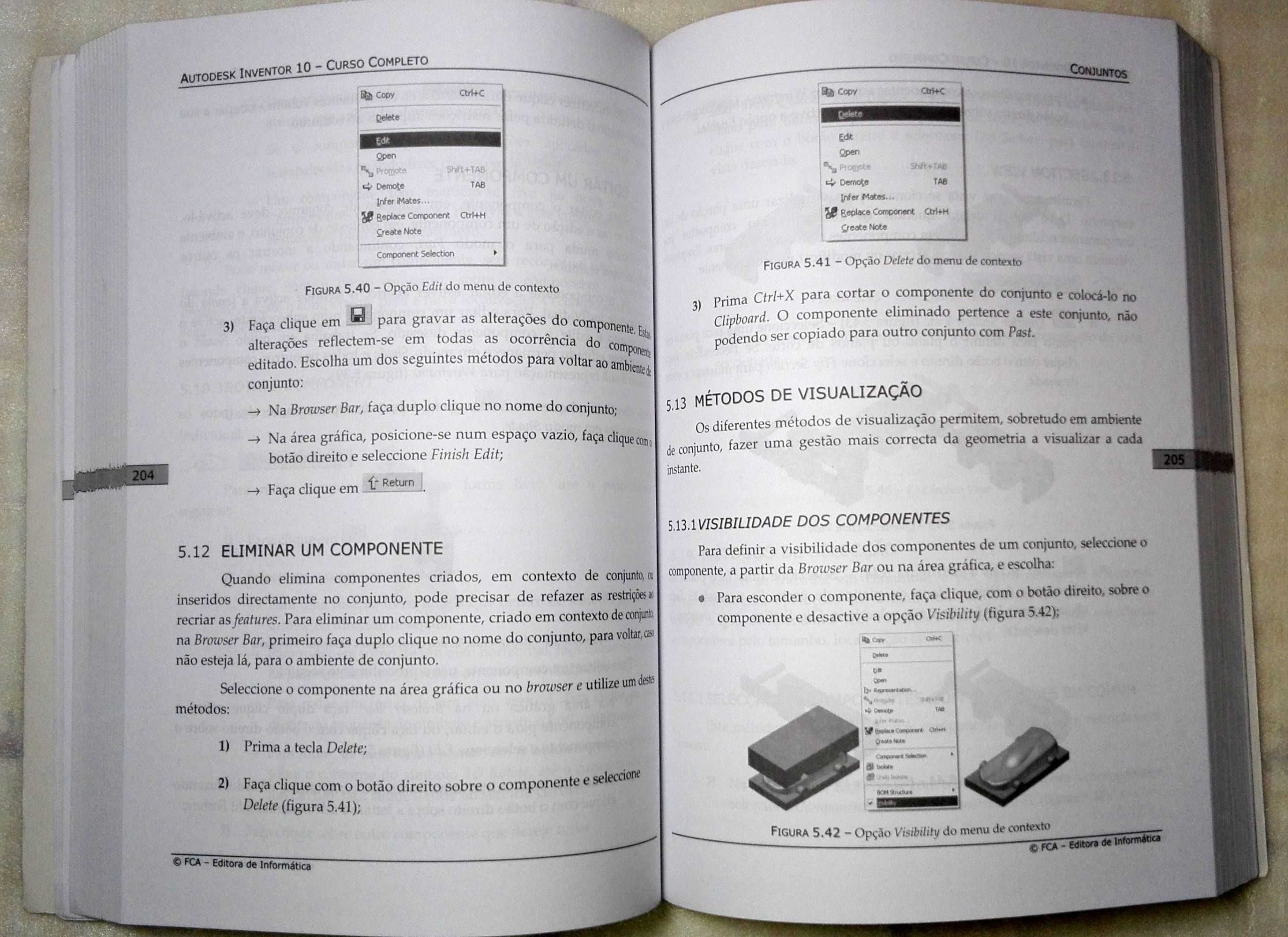 Livro Autodesk Inventor 10 - Curso Completo