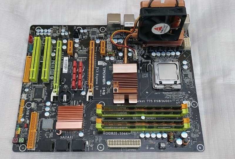 Материнская плата Biostar TPower I45 -комплект