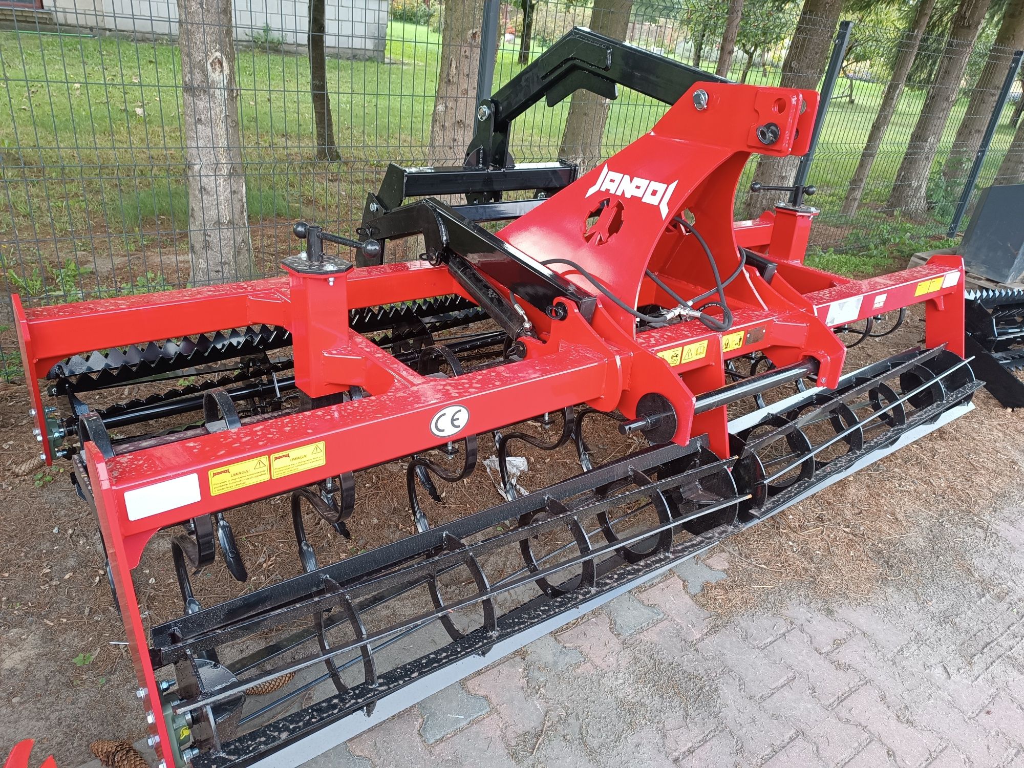 Agregat uprawowo siewny Janpol 2.5 2.7 3 m hydropak Nowy Unia Agromasz