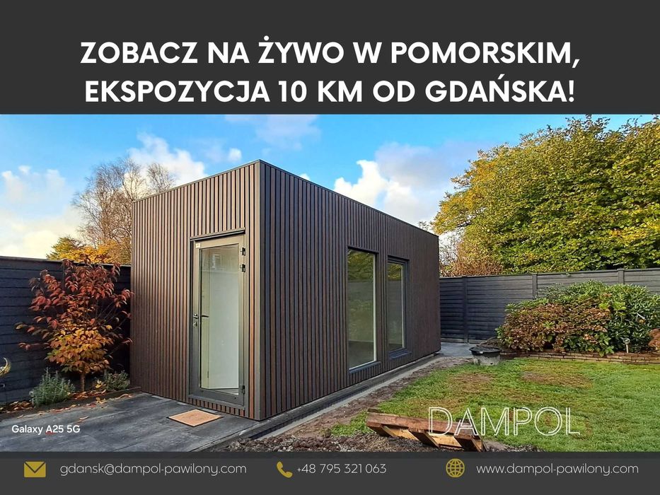 Domek 21m2/ modułowy, całoroczny, letniskowy, mobilny, biuro