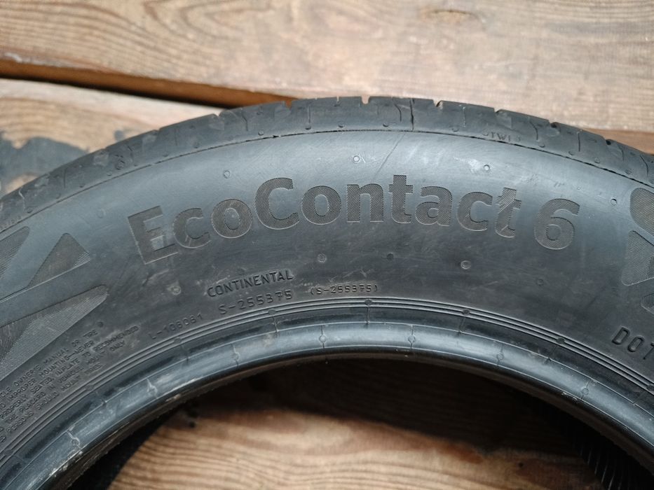 Opony letnie 185/65R15 Continental EcoContact 6 DEMO JAK NOWE